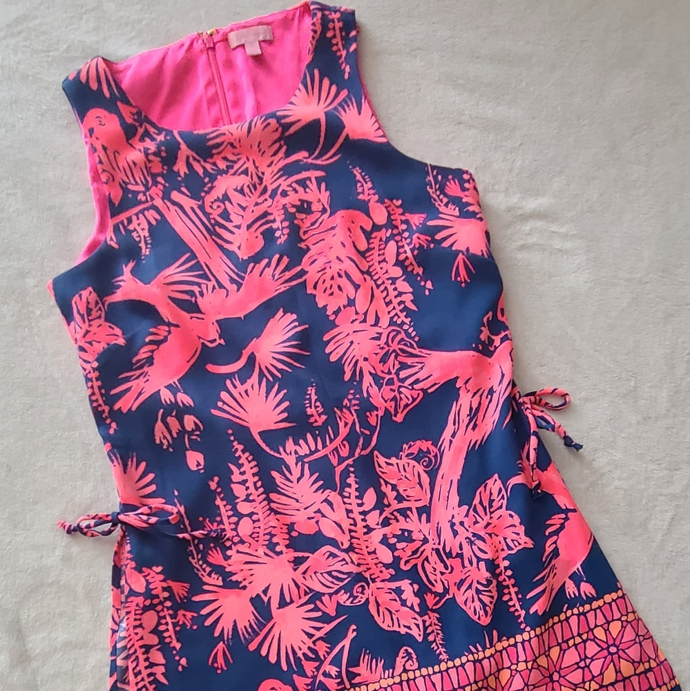 Lilly Pulitzer Donna Romper in Night Caw